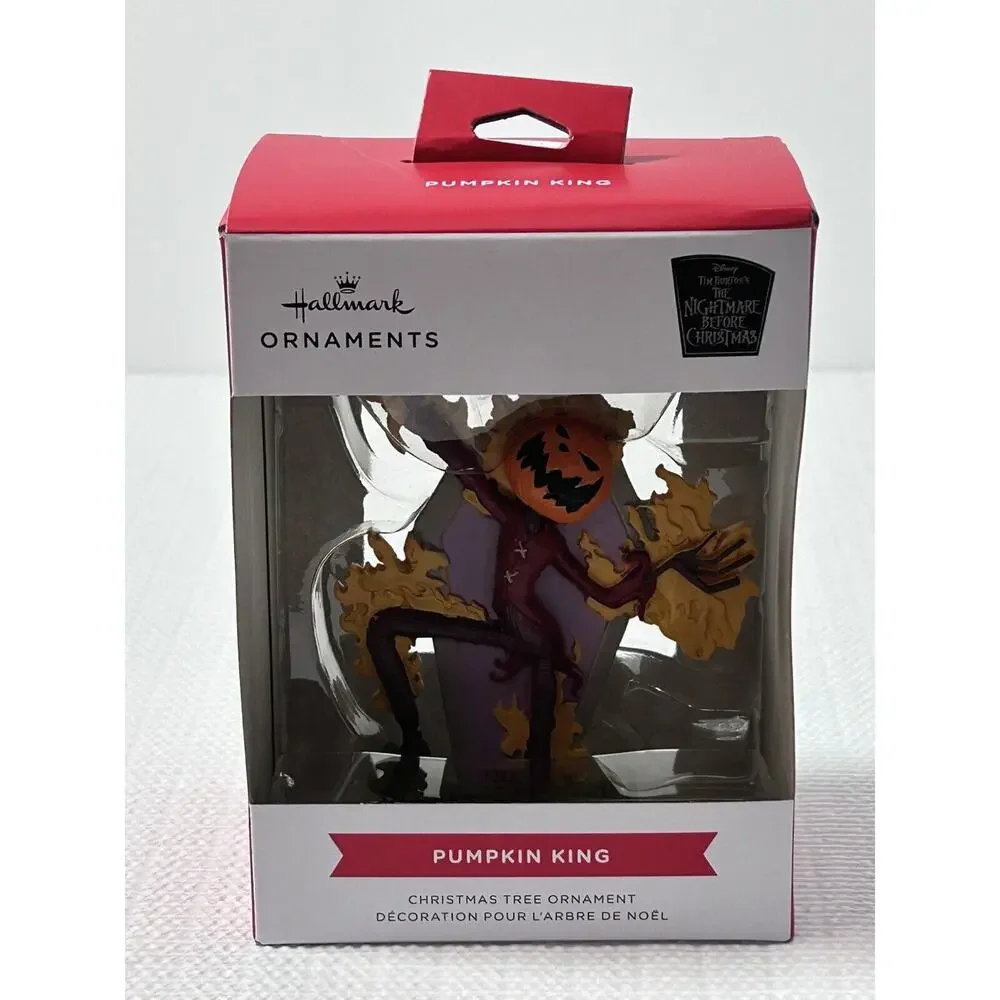 Hallmark‎ Disney Nightmare Before Christmas Jack Pumpkin King Hallowee Ornament